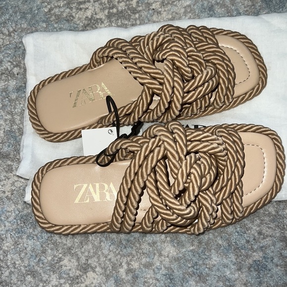 Zara Rope Sandals - Picture 2 of 3